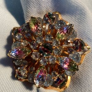 Vintage Rhinestone Brooch
